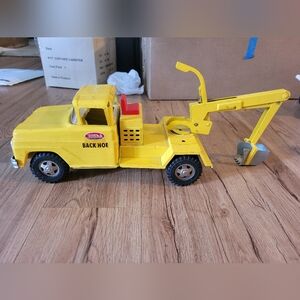 1963 Tonka Buddy L Backhoe Truck Pressed Steel All Original